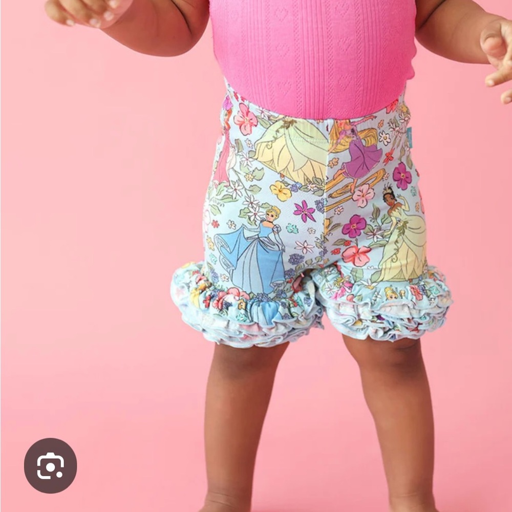 Posh Peanut Disney Princess shorts. Size 5/6Y. NWT.
